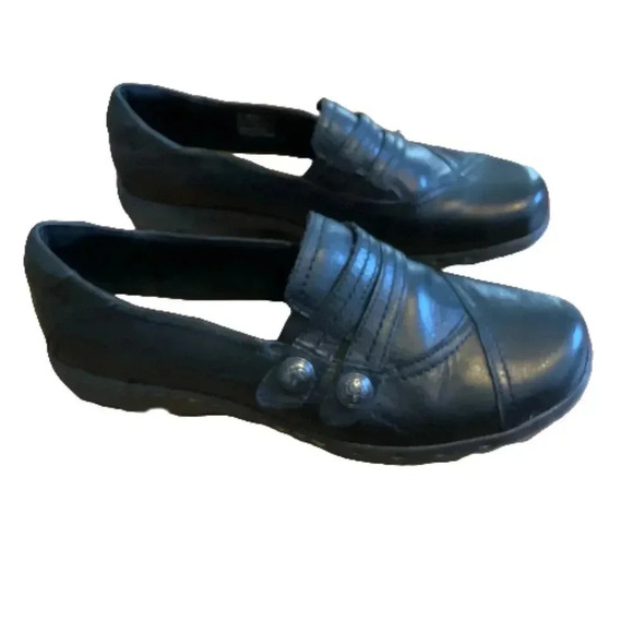 Cobb Hill by New Balance Black Comfort Slip On Loafers Womens Size 7.5 - Picture 2 of 7